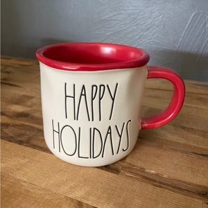 Rae Dunn Happy Holidays Hot Cocoa Mug